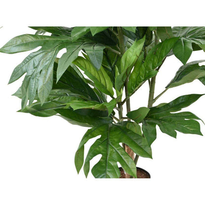 Plante artificielle Artocarpus Altilis - arbre à pain pour intérieur - H.100cm