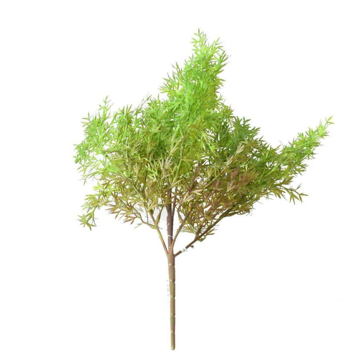 Plante artificielle Asparagus plastique - intérieur extérieur - H.62cm vert