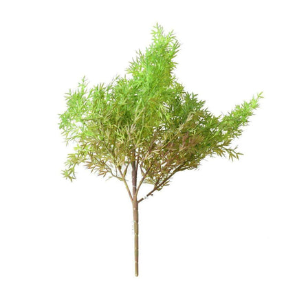 Plante artificielle Asparagus plastique - intérieur extérieur - H.62cm vert