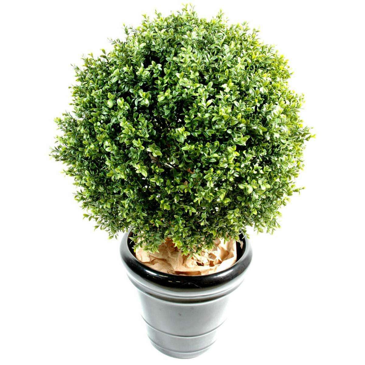 Plante artificielle Buis Boule - intérieur extérieur - Ø.100cm vert