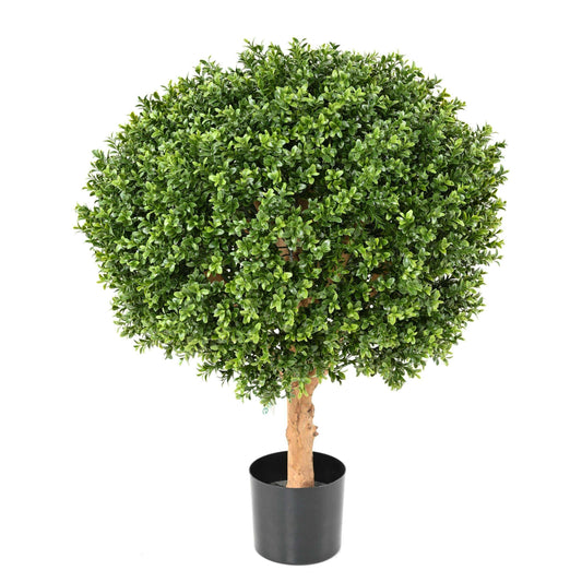 Plante artificielle Buis Boule - intérieur extérieur - Ø.50cm vert