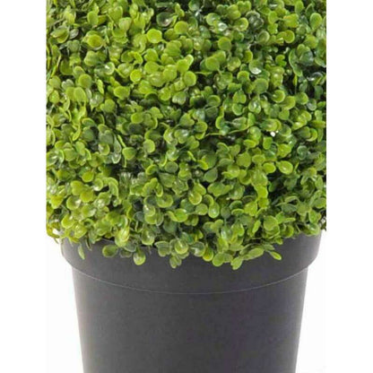 Plante artificielle Buis en pot - intérieur extérieur -H.38 cm vert