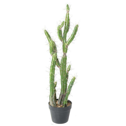 Plante artificielle Cactus Finger F - Plante pour intérieur - H.85cm vert