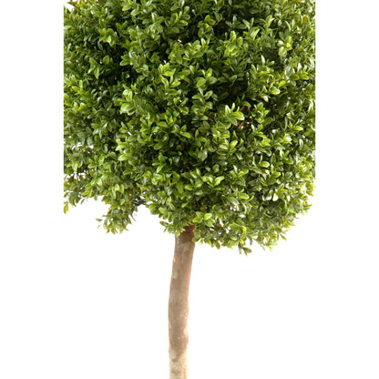 Plante artificielle convient en extérieur Buis tige boule - H.170cm vert