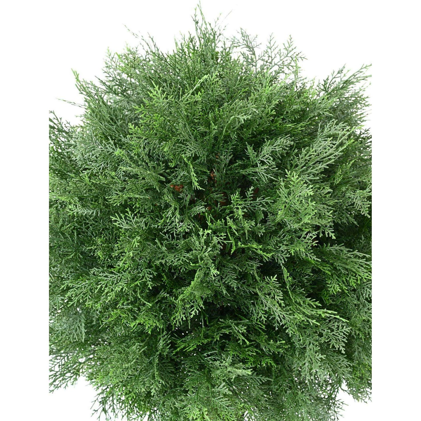 Plante artificielle Cyprès Lawson boule UV - intérieur extérieur - H.80cm