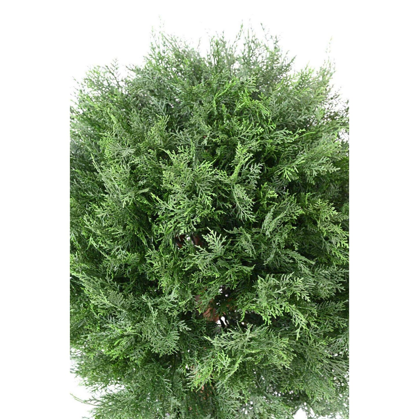 Plante artificielle Cyprès Lawson boule UV - intérieur extérieur - H.90cm