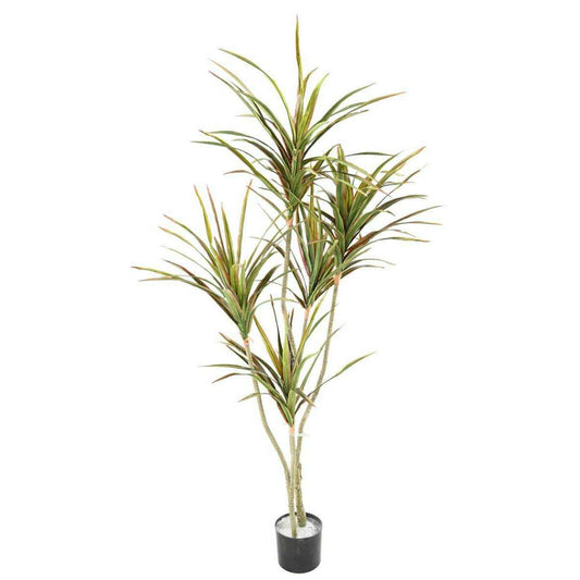 Plante artificielle Dracaena 5 têtes - décoration d'intérieur - H.190cm