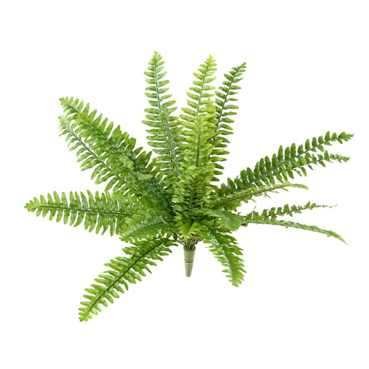 Plante artificielle Fougère Boston en piquet - intérieur - H.48cm Ø.65cm