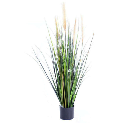 Plante artificielle Graminée Carex GF - intérieur - H.120cm vert