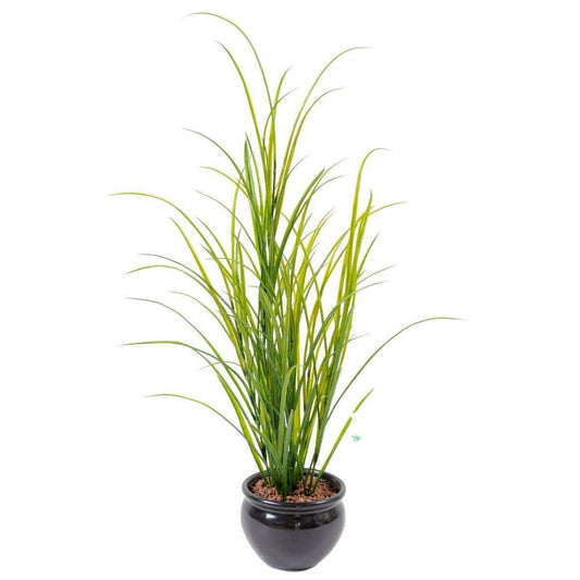 Plante artificielle Herbe des champs plastique - intérieur extérieur - H.100cm