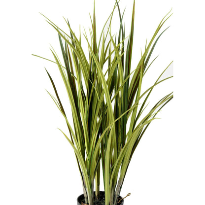 Plante artificielle Herbe en pot - intérieur extérieur - H.75cm