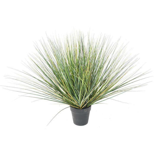 Plante artificielle Herbe New Round en pot - intérieur - H.60cm vert