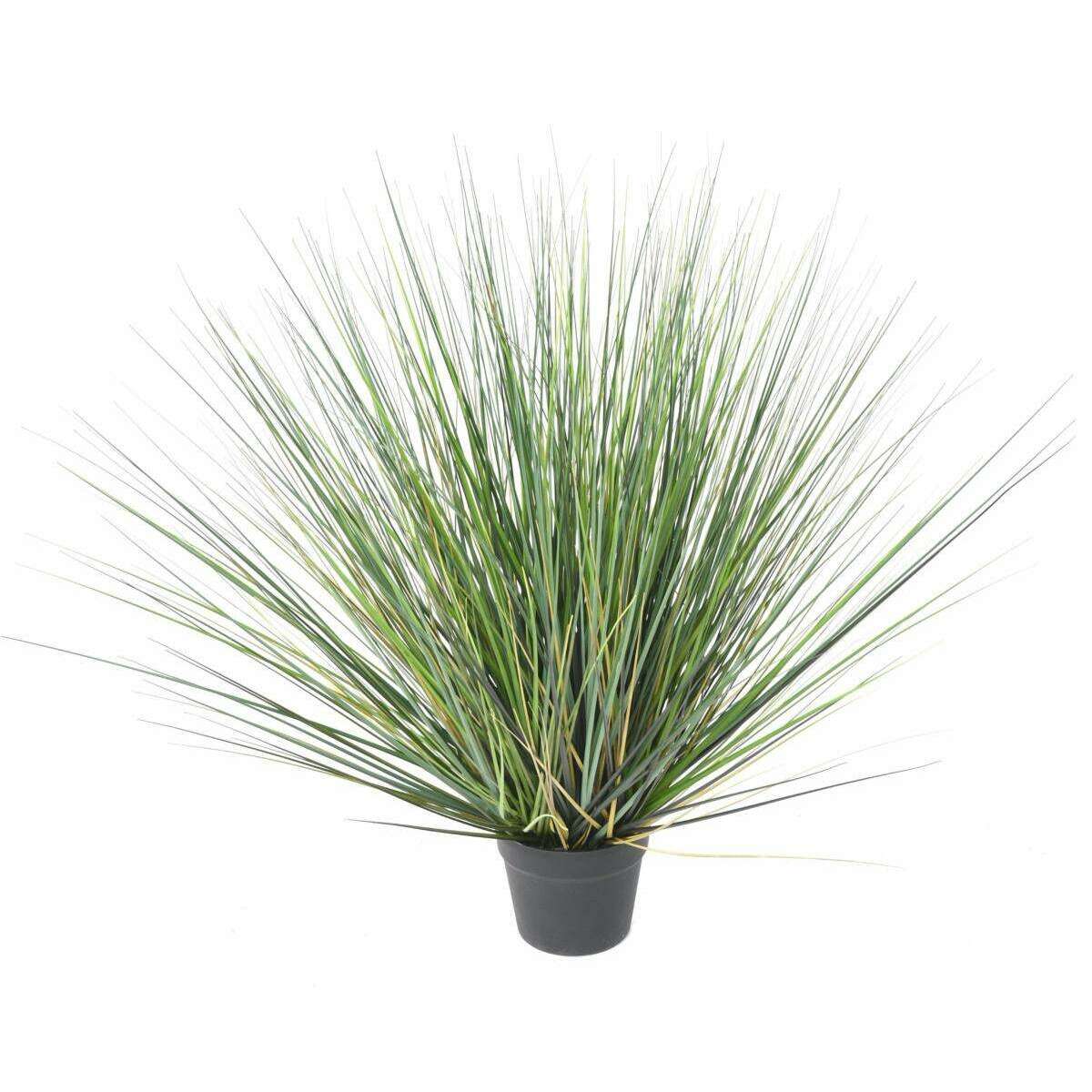 Plante artificielle Herbe New Round en pot - intérieur - H.80cm vert