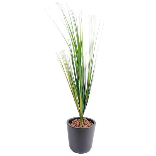 Plante artificielle Herbe Onion Grass en piquet haut - plante pour intérieur - H. 75cm