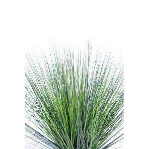 Plante artificielle Herbe Onion Grass Round - intérieur - H.60cm vert foncé