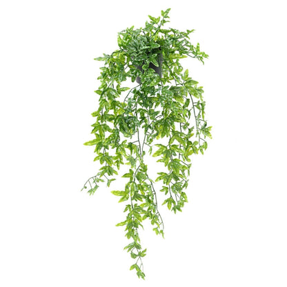 Plante artificielle Lierre en pot - Plastique UV extérieur - H.68cm vert