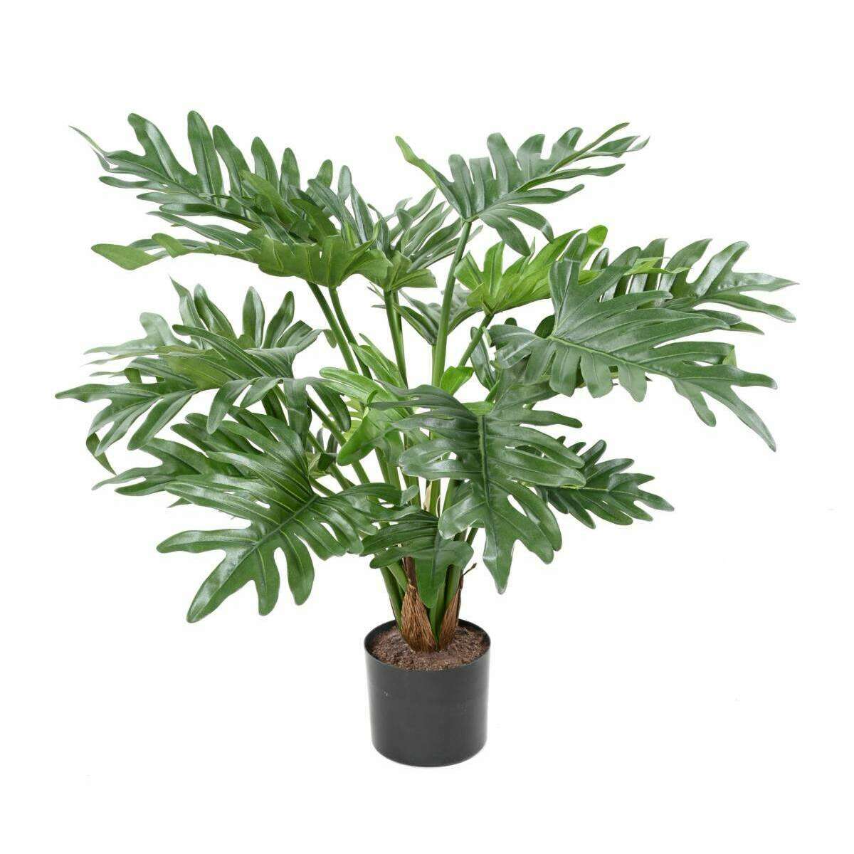 Plante artificielle Philodendron Selloum - plante d'intérieur - H.50cm vert