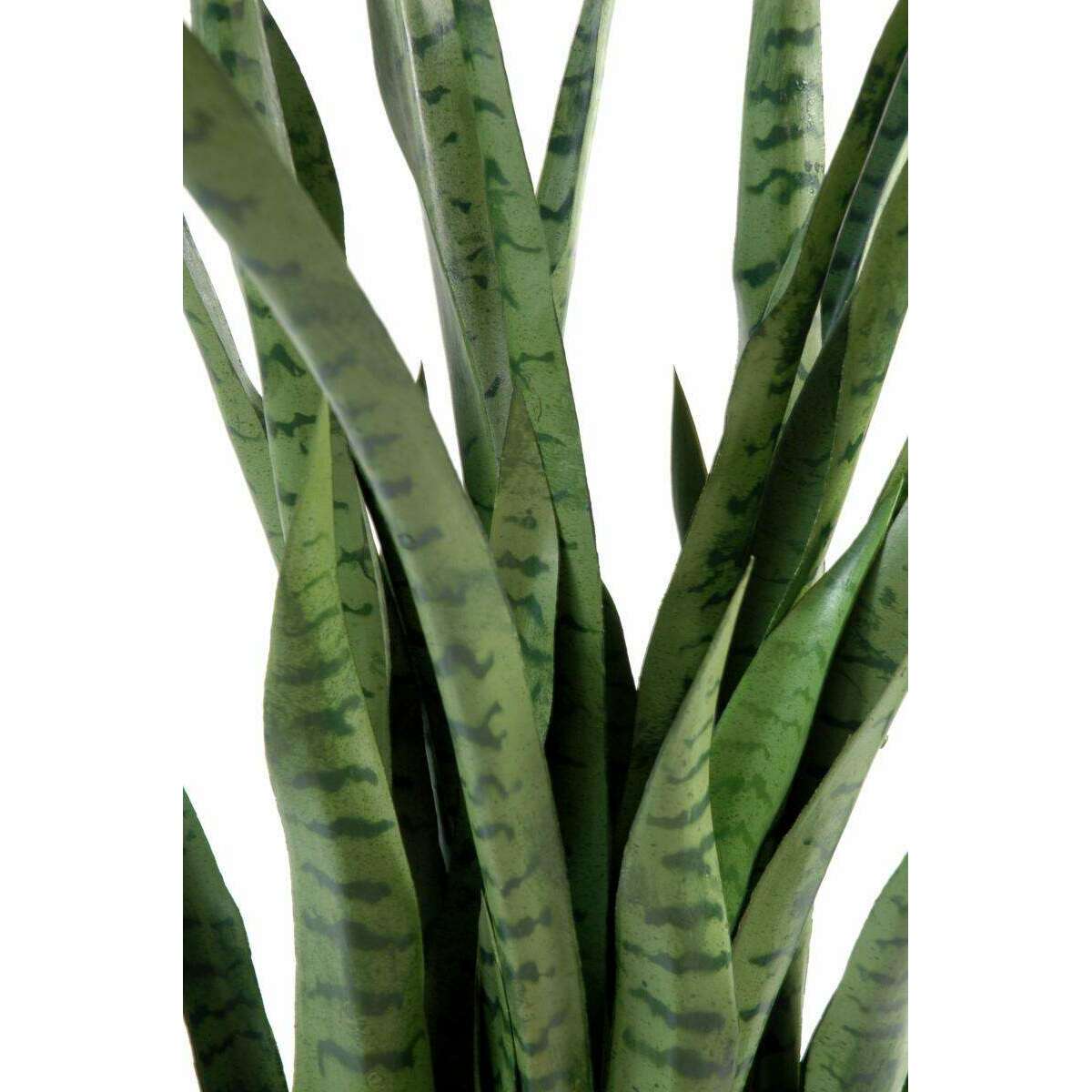 Plante artificielle Sansevieria 30 Feuilles - succulente pour intérieur - H. 110cm vert