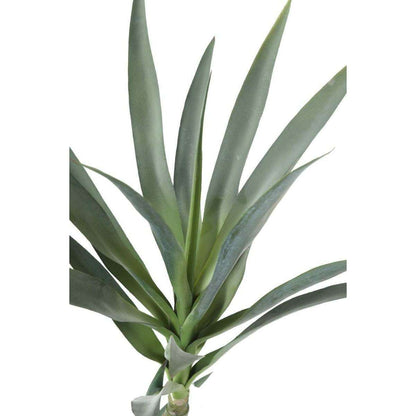 Plante artificielle Yucca Rapier 2 tiges - décoration pour intérieur - H.110cm