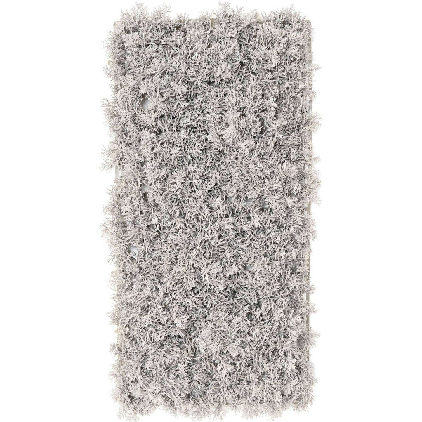 Plaque Mousse artificielle anti-UV - mur végétal intérieur extérieur - L.50x25cm gris