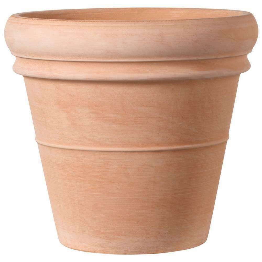 Poterie italienne double rebord Benocci - pot en terre cuite - Ø.50cm