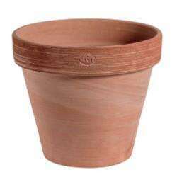 Poterie italienne simple rebord Graffiato - pot en terre cuite - Ø.31cm