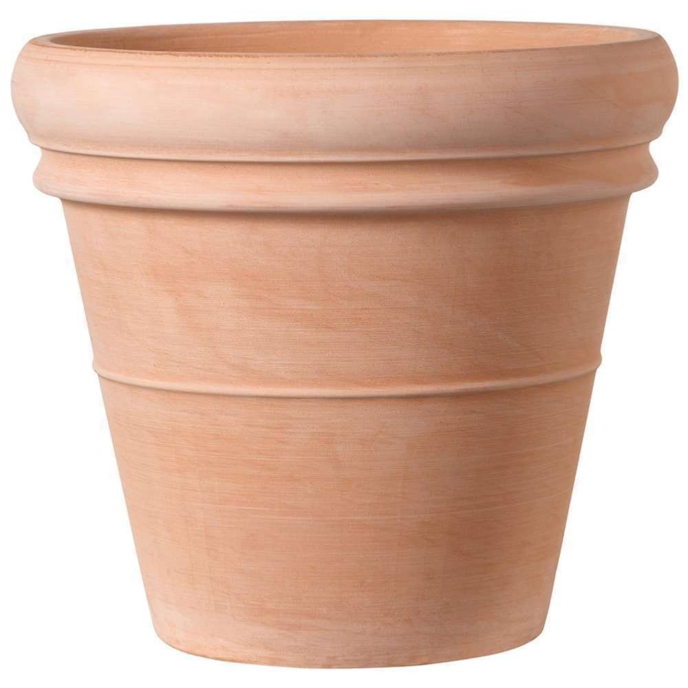 Poterie italienne double rebord Benocci - pot en terre cuite - Ø.60cm