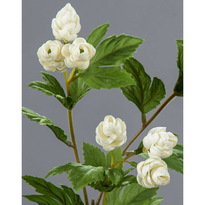 Tige artificielle Houblon – composition florale - H.78cm crème